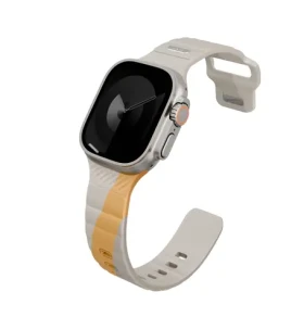 UNIQ Stride DE FKM řemínek pro Apple Watch 49/46/45/44 mm Beige (8886463692608)