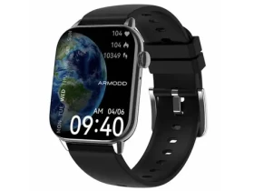 Armodd Prime černá / Chytré hodinky / kov+silikon řemínek / 1.85" AMOLED / 420x485 / IP67 / BT 5.0 (8595683503570)