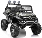 Mamido Dětské elektrické autíčko Buggy Mercedes-Benz Unimog 4x4 lakované maskáčové