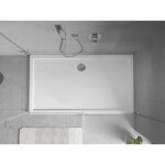 MEXEN - Flow sprchová vanička obdélníková slim 75 x 150, bílá lesk 46R107515