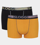 Boxerky Sloggi men GO ABC Natural Hipster C2P tmavá kombinace