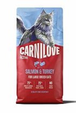 Carnilove Cat Active Dry Salmon&Turkey Adult LB 6kg