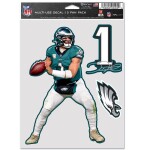 Samolepka Philadelphia Eagles NFL Jalen Hurts #1 Player Set (3 ks)% 1 ks