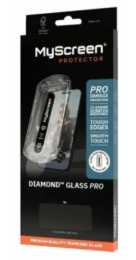 MyScreen Diamond Glass Pro Fit Frame / Ochranné sklo / Apple iPhone 16 Pro / s instalačním rámečkem (MD9227TG DGPRO FF)