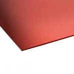 Akryl pro laserové zpracování 300 x 200 x 2 mm - Červený