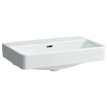 Laufen - Pro S Umyvadlo Compact, 60x38 cm, bez otvoru pro baterii, bílá H8189590001091