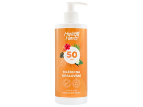 Helios Herb Mléko na opalování SPF 50 200 ml