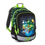 Bagmaster ALFA 26 B velký školní set pro prvňáčky – kostičkový svět