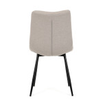 Jídelní židle, hnědá, látka, DCL-193 CAP2