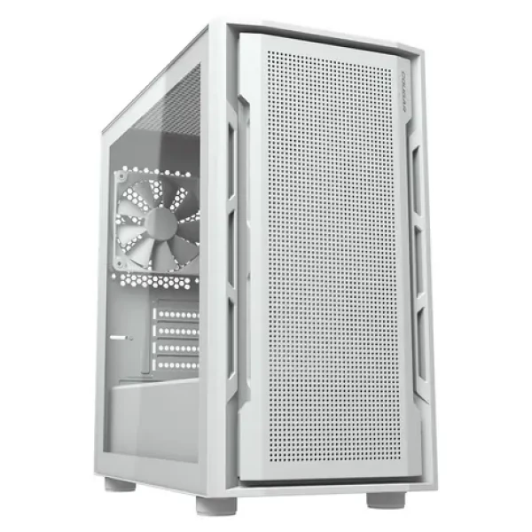 COUGAR Uniface Mini bílá / PC skříň / micro-ATX / mini-ITX / průhledná bočnice / bez zdroje (CGR-55C9W)