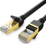 Ugreen NW107 Kruhový síťový Ethernet RJ45, Cat.7, STP, 1m, černý