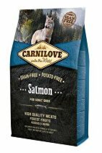 Carnilove Dog Salmon for Adult 4kg sleva