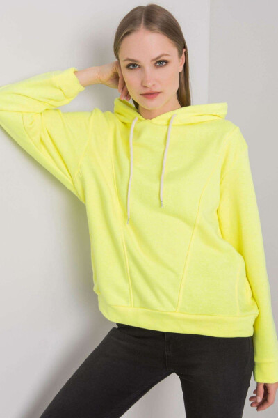 Dámská mikina Model EM-BL-ES-21-525.10 Fluo Yellow Ex Moda