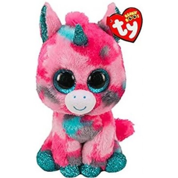 BEANIE BOOS GUMBALL, 24 cm - jednorožec