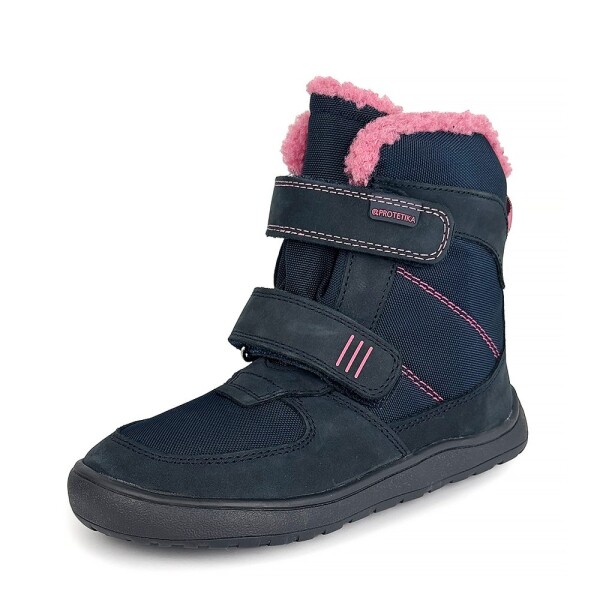 Dívčí zimní barefoot boty PRO-tex Protetika LORA NAVY - 27