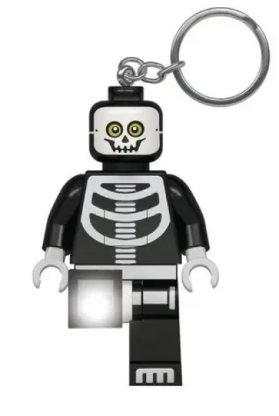 LEGO Classic Kostlivec svítící / přívěsek na klíče (60LGL-KE137H)