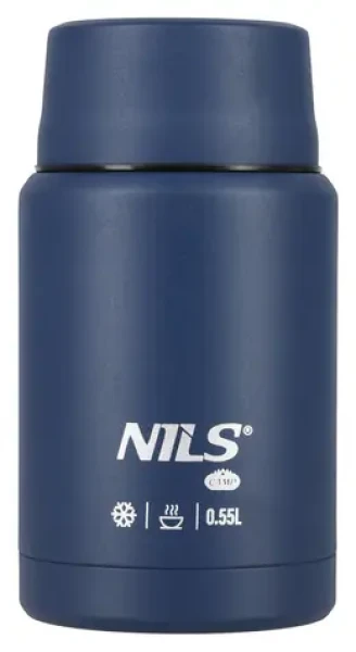 NILS Camp NC3807 modrá / Termoska na jídlo / 550 ml