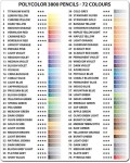 Koh-i-Noor Pastelka POLYCOLOR 3800/132 červená karmín