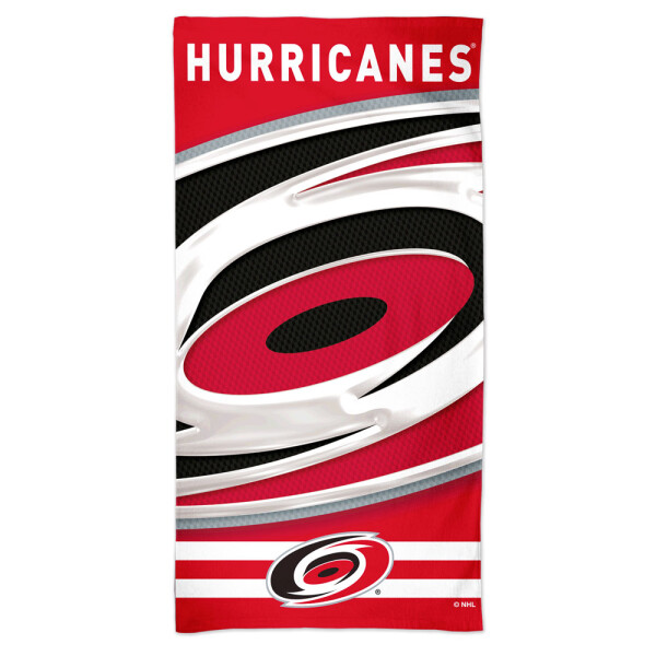 Wincraft Osuška Carolina Hurricanes NHL Spectra Beach Towel