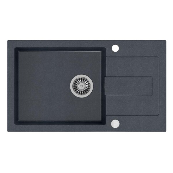 Dřez Chrystian136 780x450x185 černý