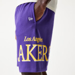 New Era Pánské kraťasy Los Angeles Lakers NBA Team graphic short Velikost: M