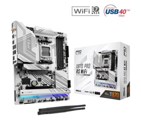 ASRock MB Sc AM5 X870 PRO RS WIFI, AMD X870, 4xDDR5, 1xHDMI, 2xUSB4, WI-FI EDF_380957
