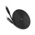 Epico UltraLink 240W magnetický kabel USB-C na USB-C EC40 černá / 1,5 m / 240 W / 480Mb/s (9915101900049)