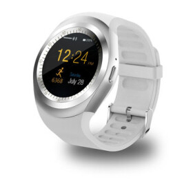 Rozbaleno - Dataflex Chytré hodinky DFS Y1 / 1.2" LCD / Bluetooth / bílé / rozbaleno (DFS-Y1-W.rozbaleno)