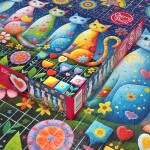 Puzzle Cherry Pazzi 1000 dílků - Cute Whiskers