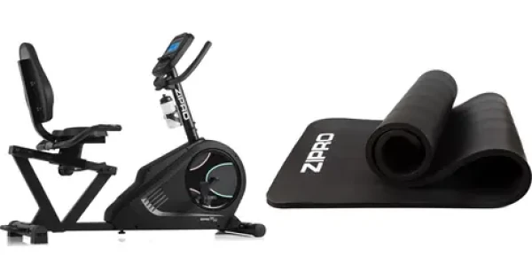 Zipro Glow WM Rotoped + tréninková podložka / hmotnost setrvačníku 8 kg / nosnost 150 kg (8426521)