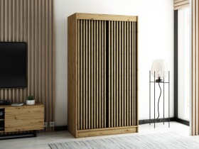 Šatní skříň Abi Lamelo 1 Barva korpusu: Dub artisan, Rozměry: 120 cm