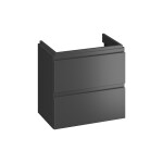 CERSANIT - Skříňka pod umyvadlo MODUO SLIM 60 antracit, montáž FSC MIX70% SGSCH-COC-007574 S590-088
