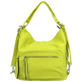 Trendy dámský kabelko-batoh Wilhelda, žlutá