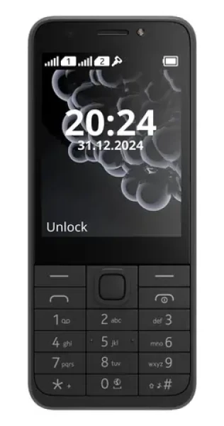 Nokia 230 Dual SIM 2024 černá / Tlačítkový telefon / 2,8" / Dual SIM / BT 5.0 / FM rádio (286952889)