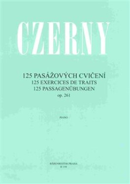 125 pasážových cvičení op. 261