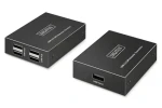 Digitus USB extender černá / USB extender / 4x USB-A / 150 m / Cat 6 / USB 2.0 (DA-73120)