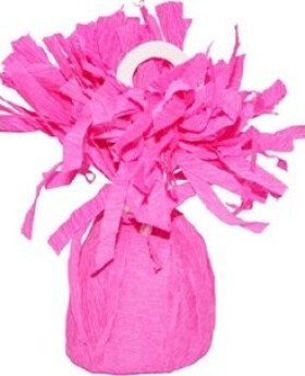 Závaží na fóliové balónky světle růžové mat - Moje party