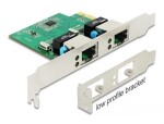 DeLock PCI-E x1 Síťová karta 2x GLAN RJ45 (F) (89999)