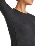 ICEBREAKER Wmns 260 ZoneKnit LS Crewe, Jet Hthr-011 (vzorek) velikost: S