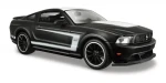 Maisto Ford Mustang Boss 302 matná čierna/biela 1:24