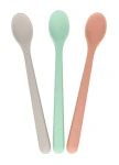 NIP Lžička dlouhá 3ks mix barev / od 4 měsíců (NIP37079)