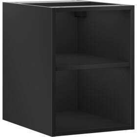 MEXEN - Box-A otevřená skříňka s policí 35, černá mat 91AX2-0350-470-0-71