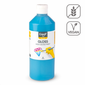 Creall barva s vysokým leskem Gloss, 500 ml, tyrkysová