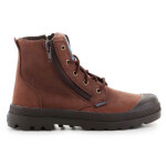 Boty Palladium Pampa Hi Lea Gusset Jr 52744-255 EU 29