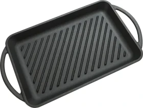 Cattara Grilovací pánev LITINA 33x21,5 cm / Grilovací nářadí / Litina / Steakové mřížkování