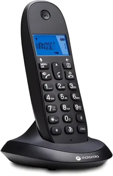 Motorola C1001CB+ černá / Telefon / Hands-Free / blokování hovorů / podsvícený displej (E07000K50B1AES(01))