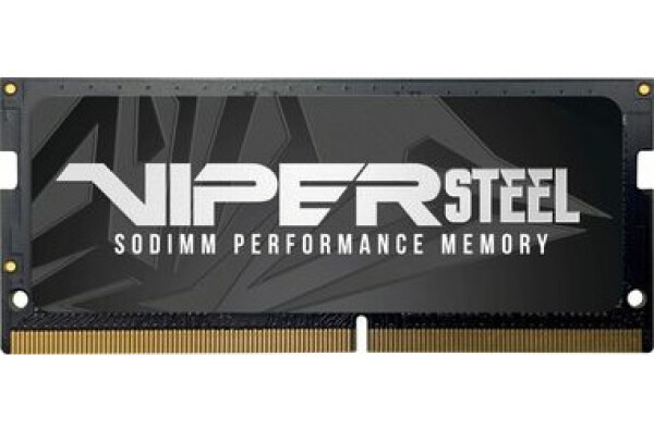 Patriot Viper Steel 8GB 2400MHz / SO-DIMM / DDR4 / CL15 / Unbuffered / Non-ECC / 1.2V / XMP2.0 (PVS48G240C5S)