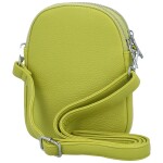 Trendy dámská koženková crossbody kabelka Kirké, zelená
