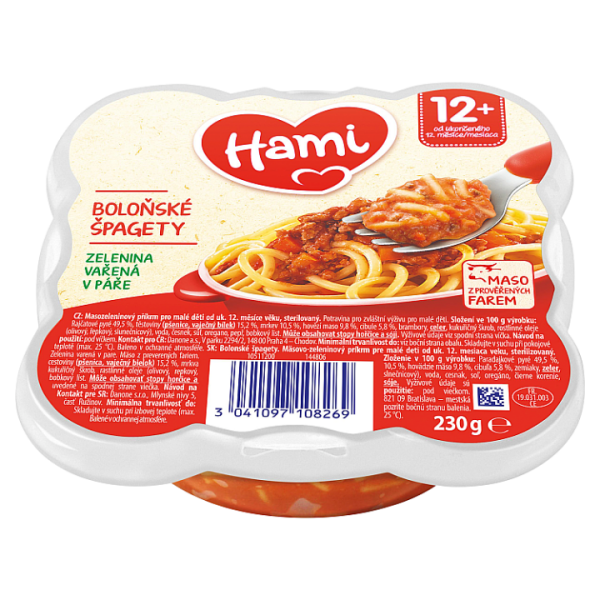 HAMI Boloňské špagety 230g
