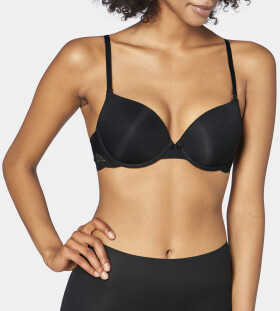 Dámská podprsenka Lovely Micro WHUM černá - Triumph BLACK 85D